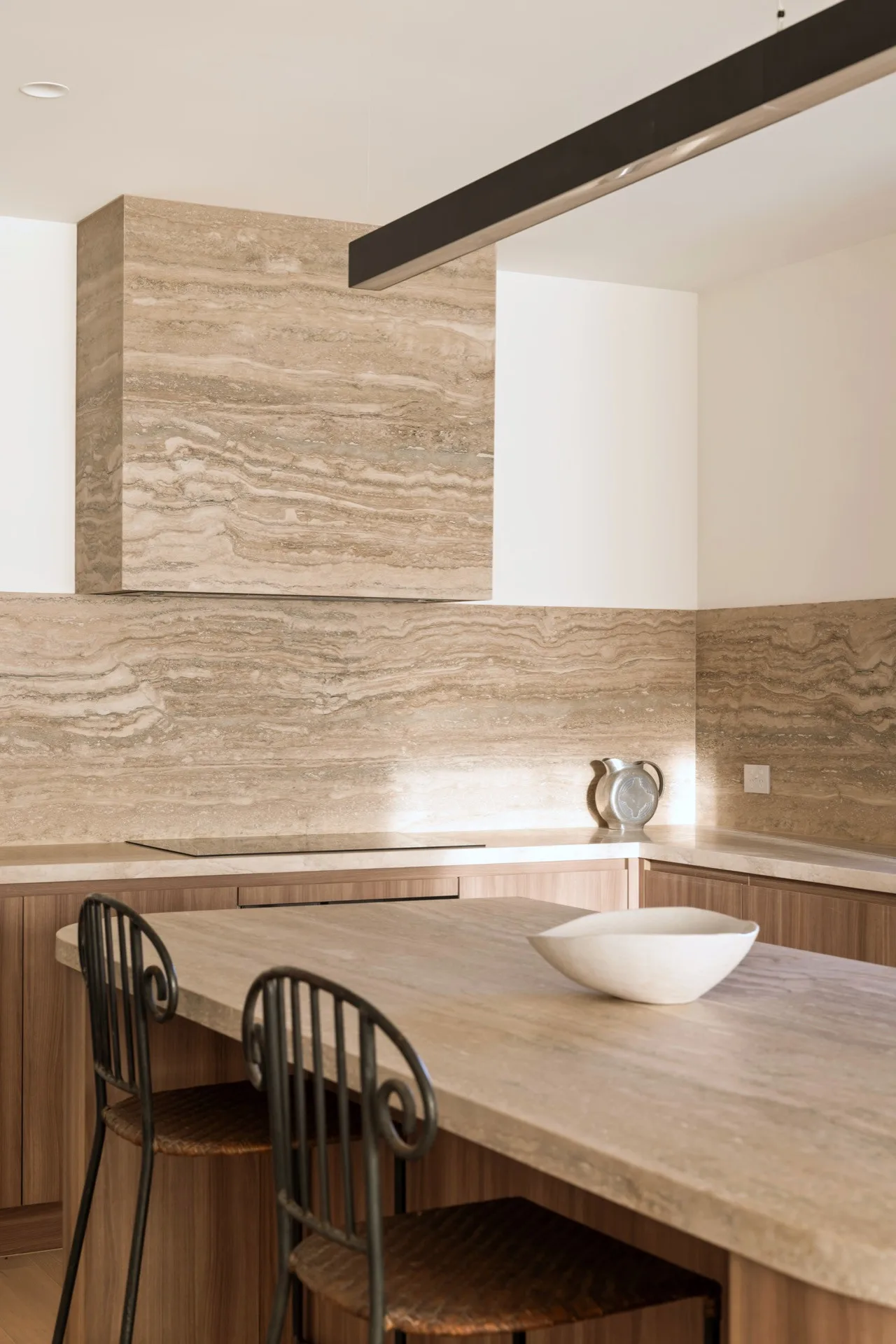 Travertine, up close